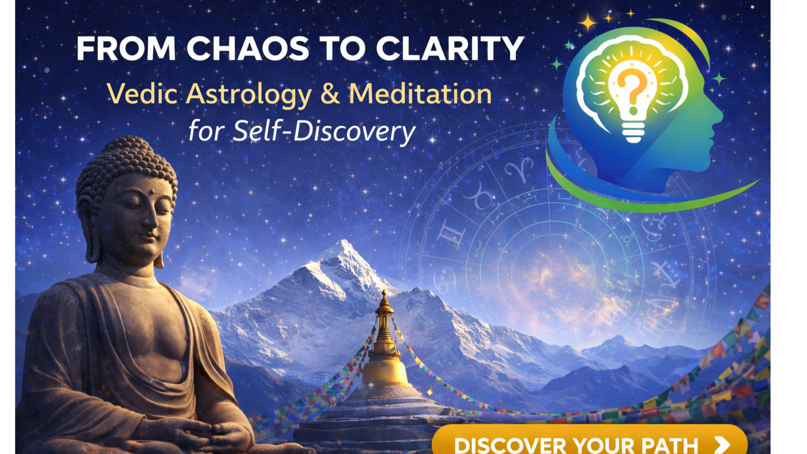 From Chaos to Clarity: How Inner Listening, Vedic Astrology, and Meditation Reveal Your True Path