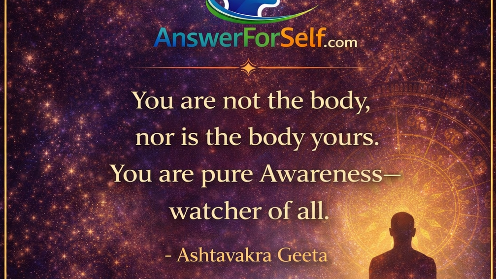 Ashtavakra Gita: The Path of Inner Freedom Through Self-Inquiry